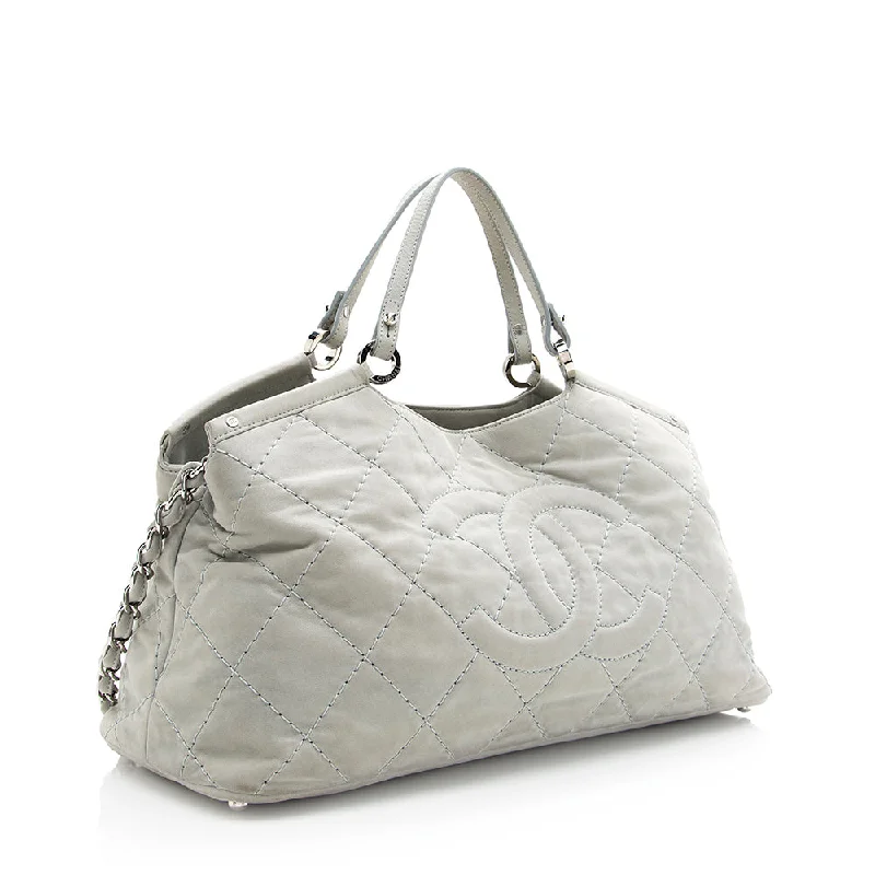 Chanel Lambskin Wild Stitch CC Large Satchel - FINAL SALE (18675)