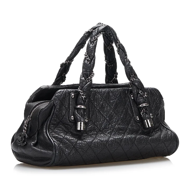 Chanel Matelasse Lady Braid Bowler (37984)