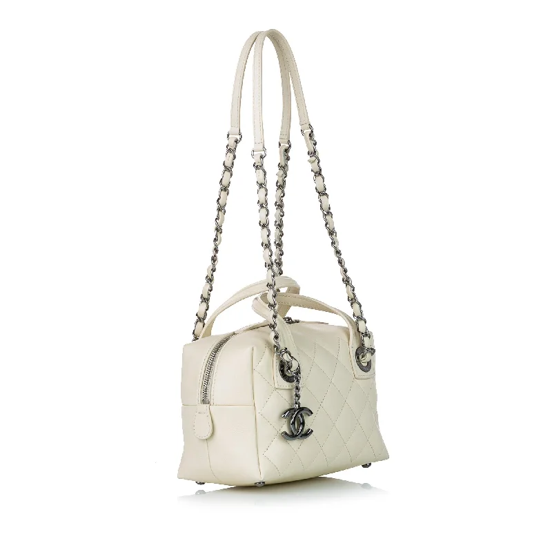 Chanel Matelasse Lambskin Leather Satchel (31360)