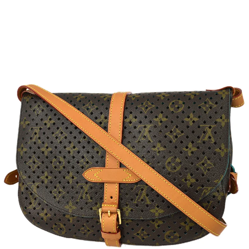 Louis Vuitton 2011 Monogram Perfo Saumur 30 M93998