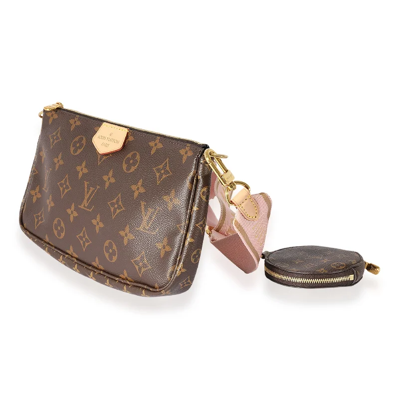 Louis Vuitton Monogram Canvas & Rose Clair Multi-Pochette Accessoires