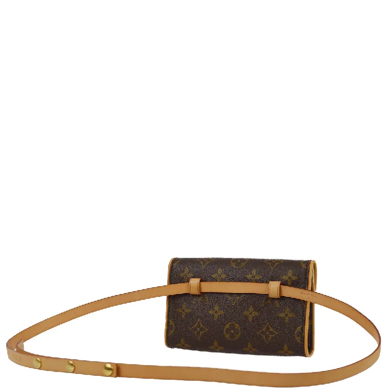 Louis Vuitton 2001 Monogram Pochette Florentine Belt Bum Bag #M M51855