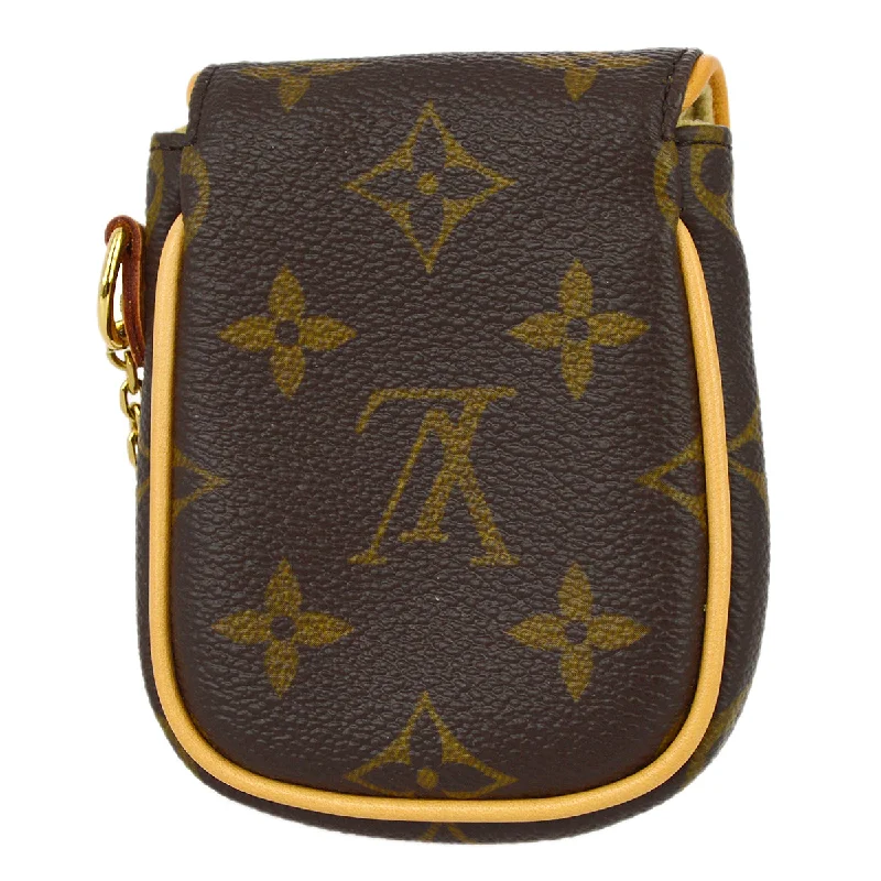 Louis Vuitton 2006 Monogram Pochette Turam Pouch Bag Key Holder M60020 Small Good