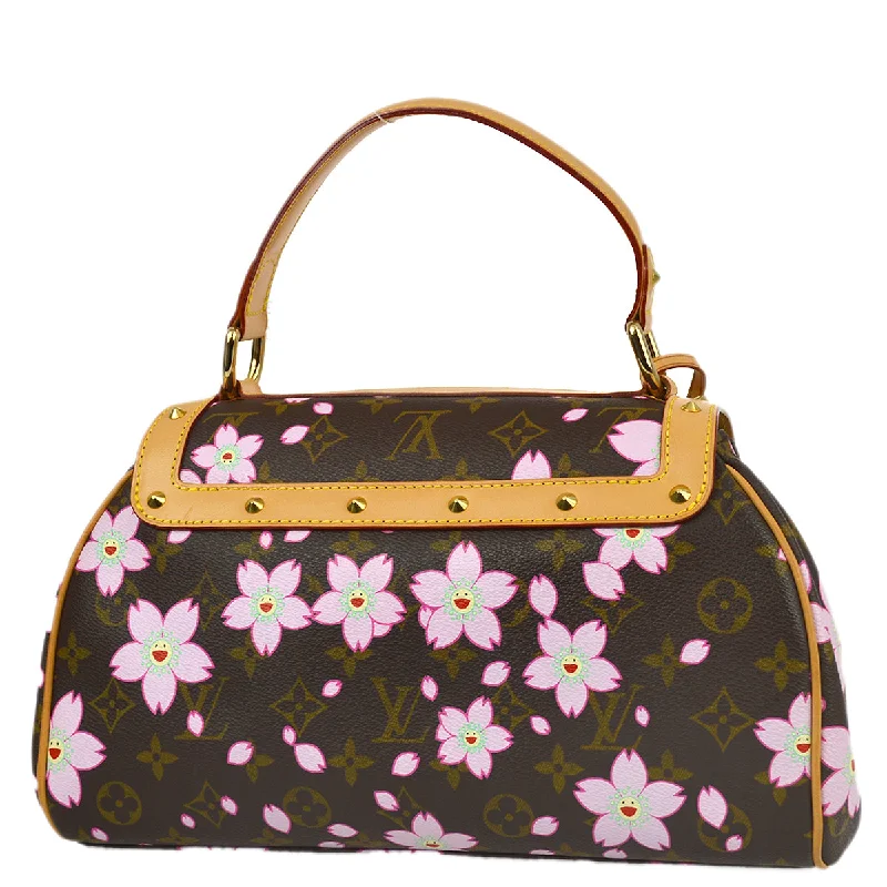 Louis Vuitton 2003 Monogram Cherry Blossom Sac Retro PM M92012