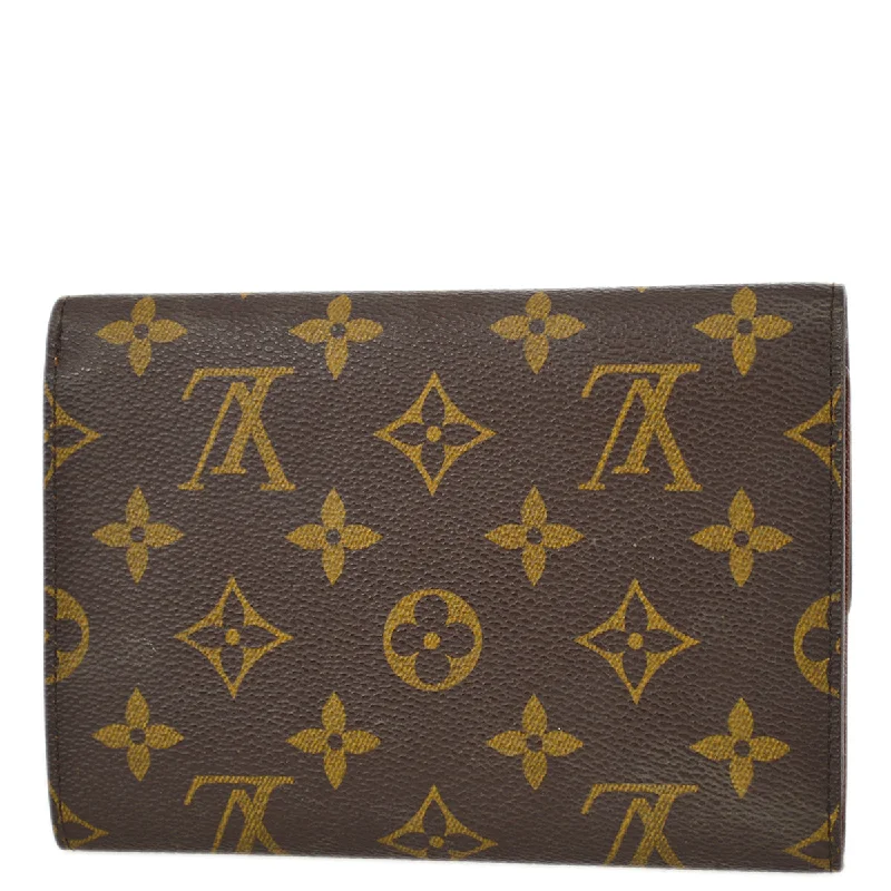 Louis Vuitton 2001 Monogram Porte Tresor Etui Papier M61202