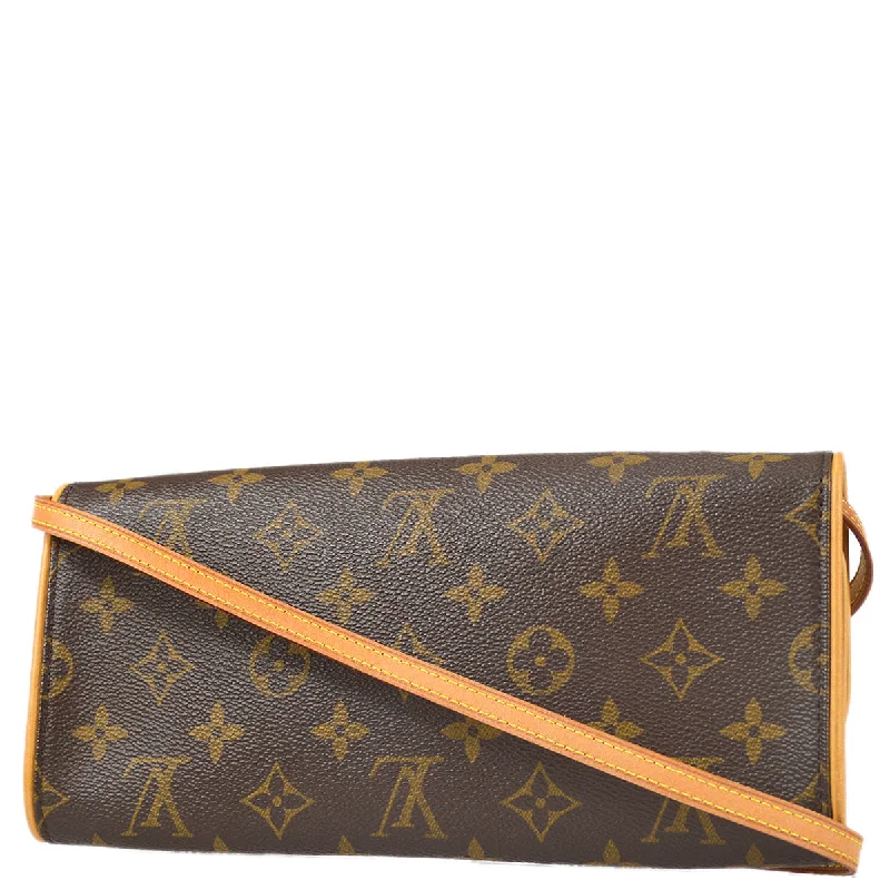 Louis Vuitton 1999 Monogram Pochette Twin GM M51852