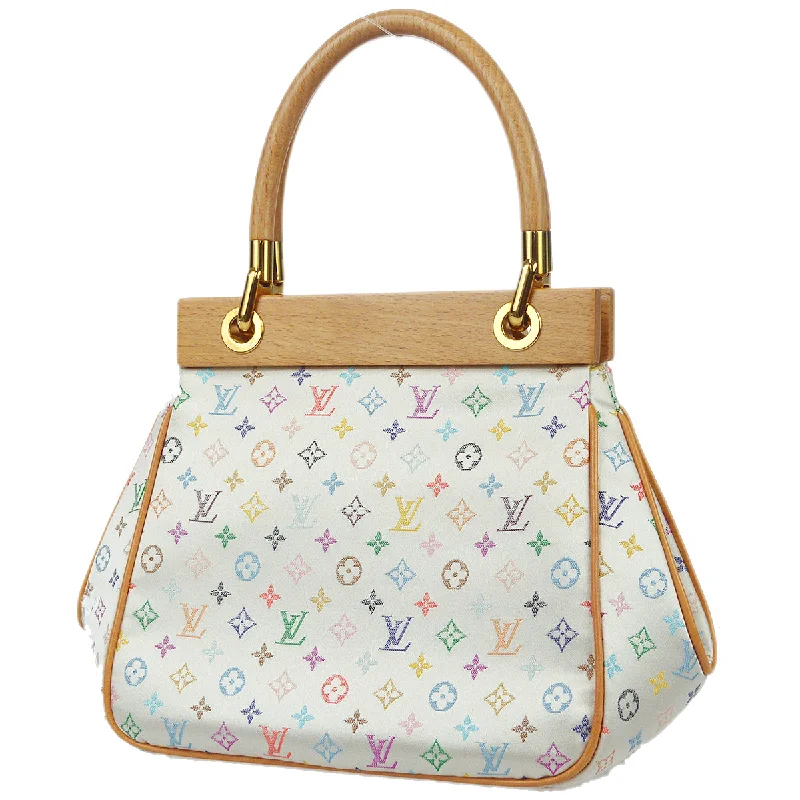 Louis Vuitton 2004 Abelia Monogram Satin Multicolor M92936