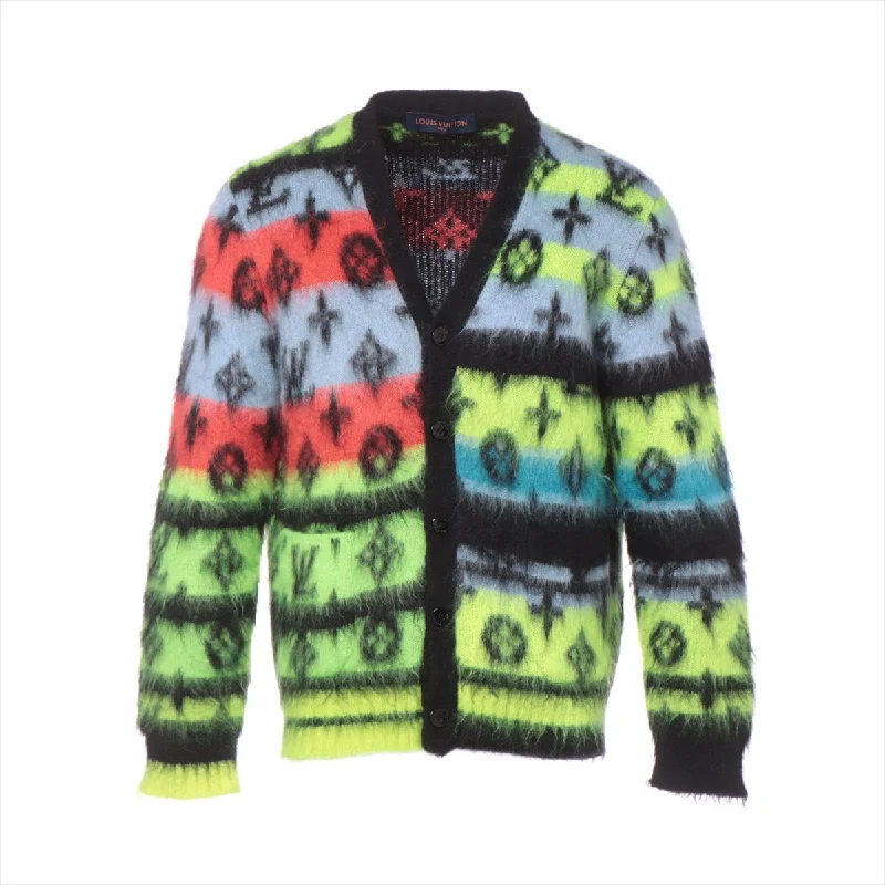 Louis Vuitton 22AW Wool x Moheya Cardigan S  Multicolor Monogram RM222V