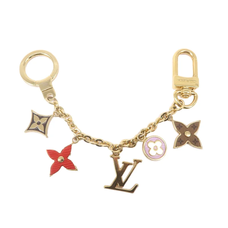 Louis Vuitton Bag Charm Chain Spring Street Gold M00540