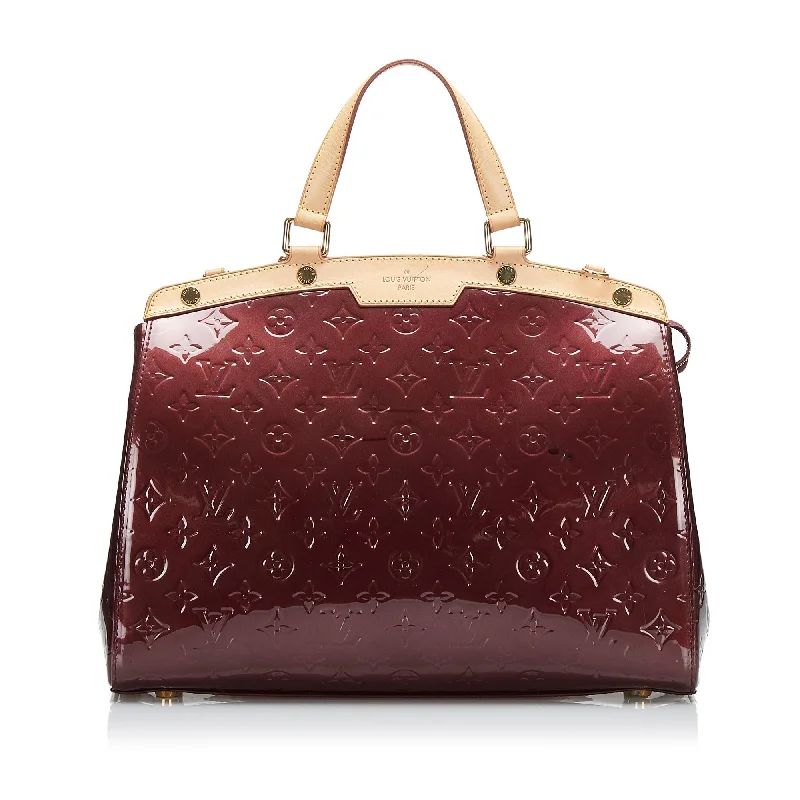 Louis Vuitton Brea GM Red Monogram Vernis