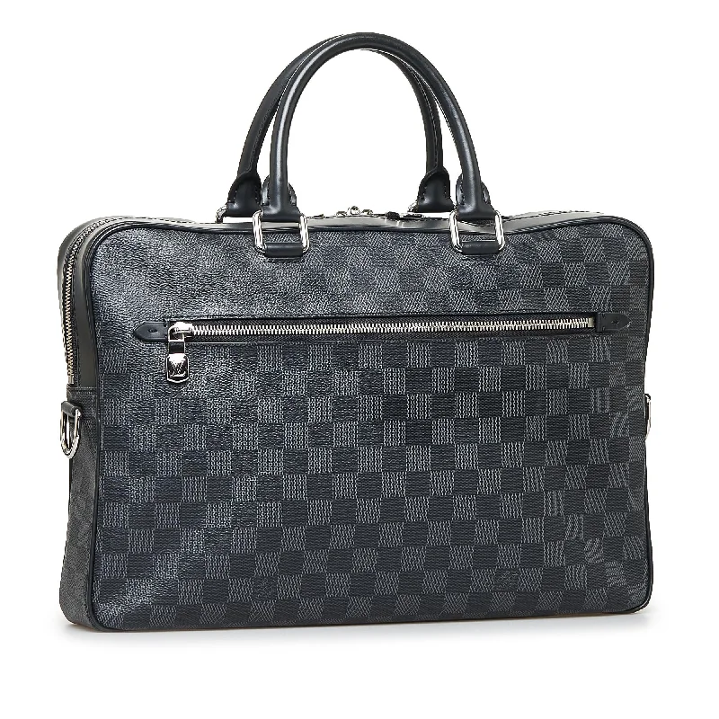 Louis Vuitton Damier Graphite Porte Documents Business PM (SHG-ptozKf)