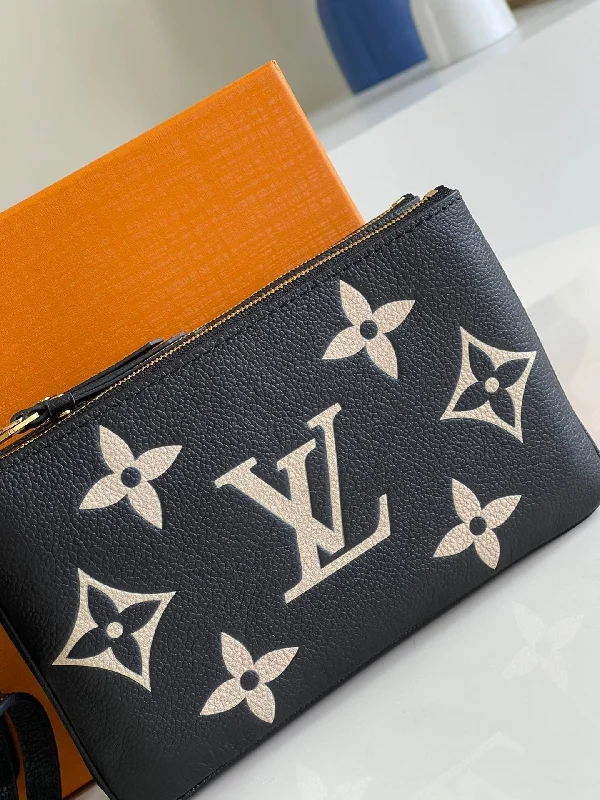 Louis Vuitton Double Zip Pochette Bag