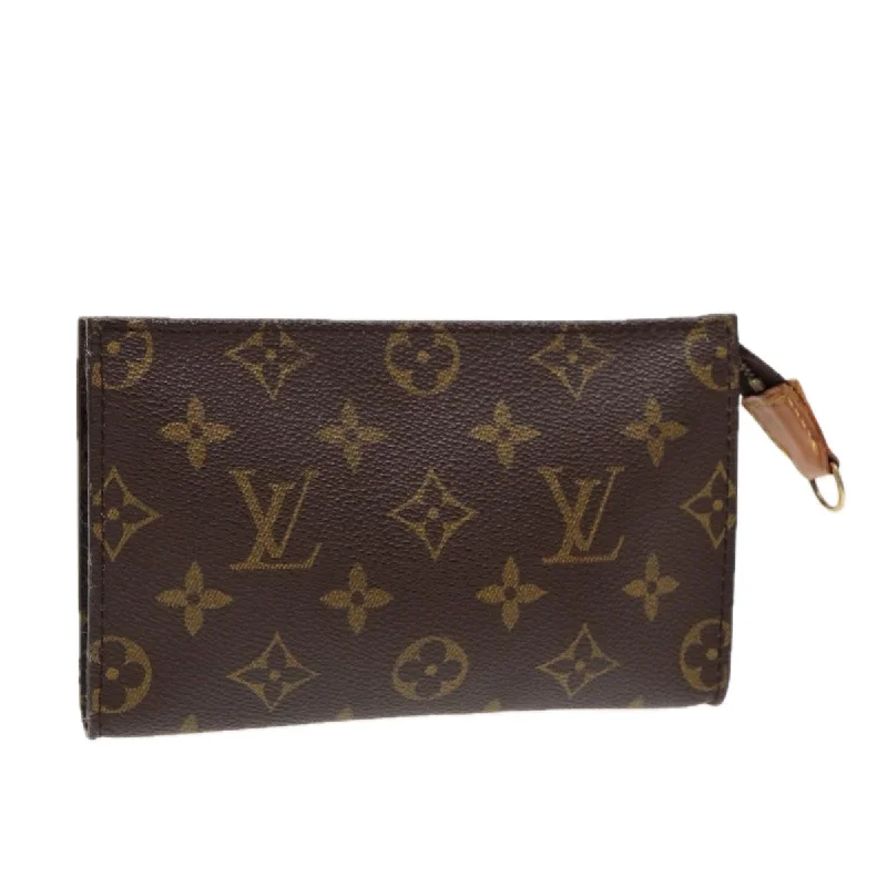 LOUIS VUITTON Monogram Bucket PM Accessory Pouch LV Auth 87542