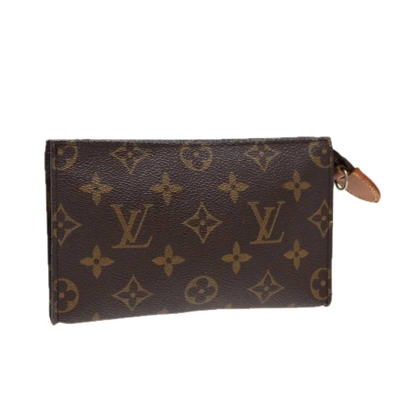 LOUIS VUITTON Monogram Bucket PM Accessory Pouch Vintage LV Auth 85078