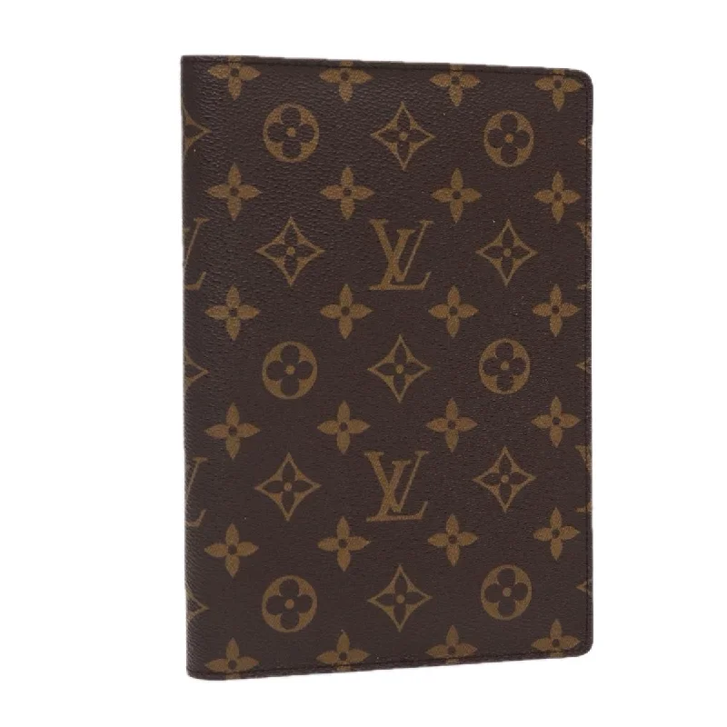 LOUIS VUITTON Monogram Note Cover LV Auth 87083