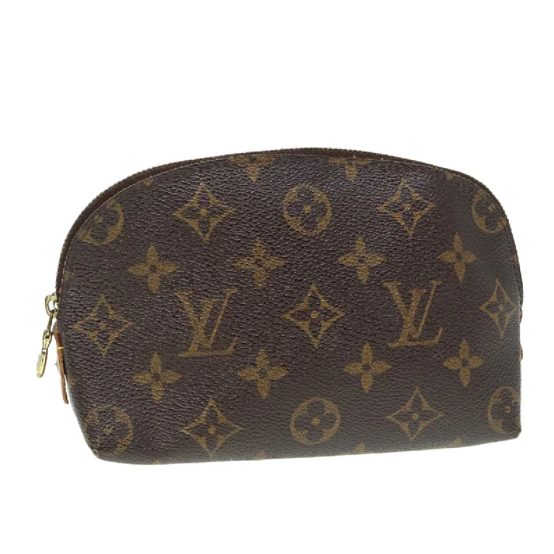 LOUIS VUITTON Monogram Pochette Cosmetic PM Cosmetic Pouch M47515 LV Auth 84350