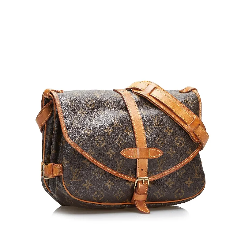 Louis Vuitton Monogram Saumur 30 (SHG-aTnHDs)