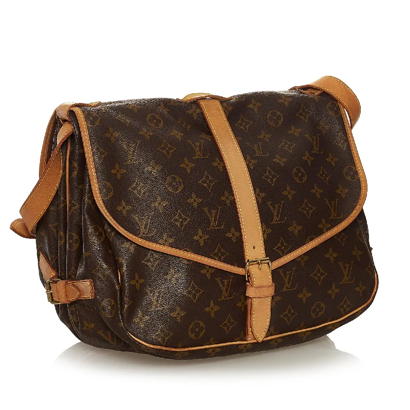 Louis Vuitton Monogram Saumur 35 (SHG-34374)