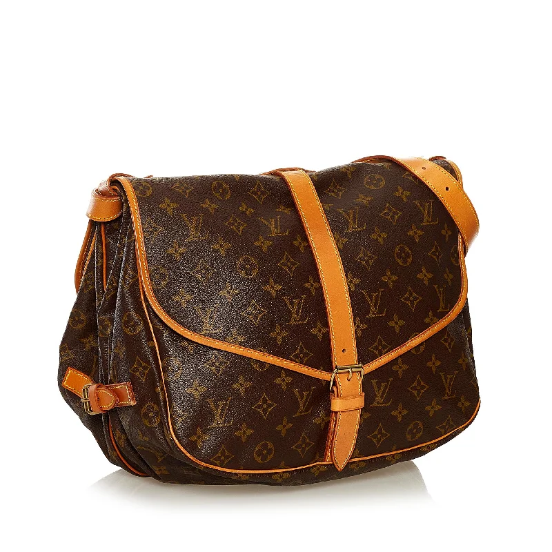 Louis Vuitton Monogram Saumur 35 (SHG-34453)